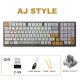 Motospeed k7pro Gaming Mechanical Keyboard Wireless 2.4G Bluetooth Wired 3 Mode 98 Key Hot Swap Macro Definition RGB Keypad