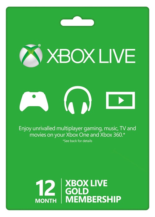 Xbox Live 12 Months Gold Membership Card Global Xbox Live 12 Months Gold Membership Card Global