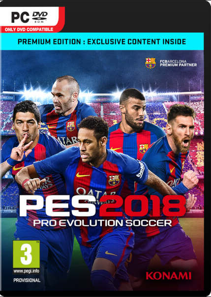 Official Pro Evolution Soccer 2018 Premium Edition Steam Key Global Pro Evolution Soccer 2018 Premium Edition Steam Key Global