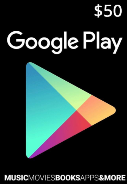 Official Google Play Gift 50 USD Google Play Gift 50 USD