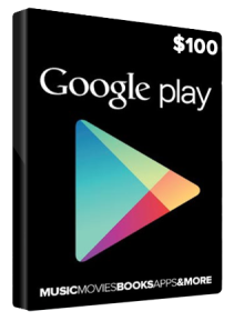 Official Google Play Gift 100 USD Google Play Gift 100 USD