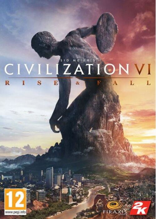Civilization VI Rise And Fall DLC Steam CD Key EU