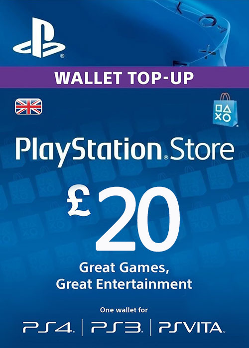 Official Play Station Network 20 GBP UK Play Station Network 20 GBP UK