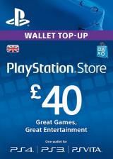 URcdkeys.com, Play Station Network 40 GBP UK Official Play Station Network 40 GBP UK