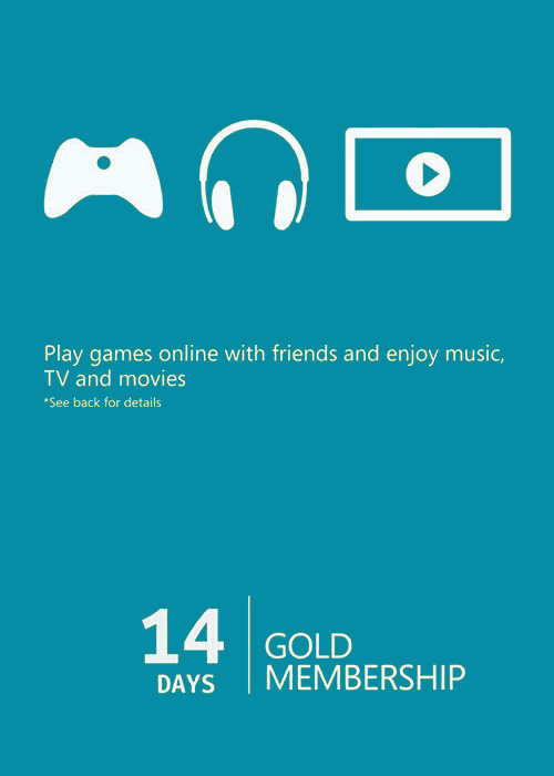 Official Xbox 14 Days Gold Membership Xbox 14 Days Gold Membership
