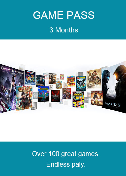 Official Xbox Game Pass 3 Months GLOBAL Xbox Game Pass 3 Months GLOBAL