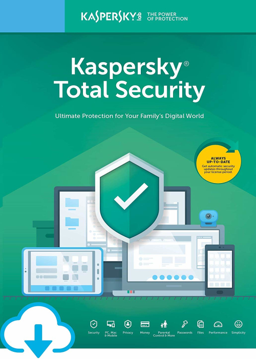 Official Kaspersky Total Security 2019 3 PC 18 Months Key North America Kaspersky Total Security 2019 3 PC 18 Months Key North America
