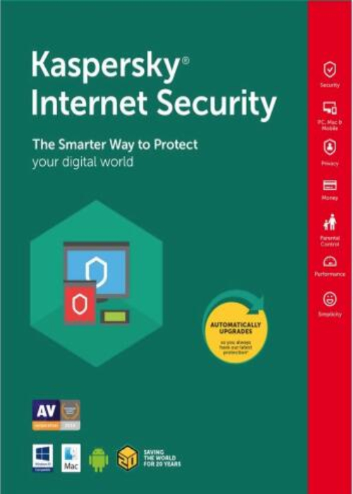 Official Kaspersky Internet Security 2019 3 PC 1 Year Key North America Kaspersky Internet Security 2019 3 PC 1 Year Key North America