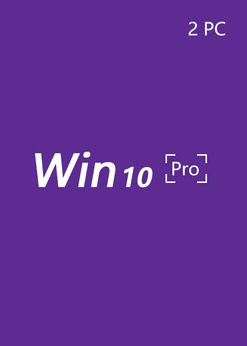 MS Win 10 Pro OEM KEY GLOBAL(2 PC)-Email only