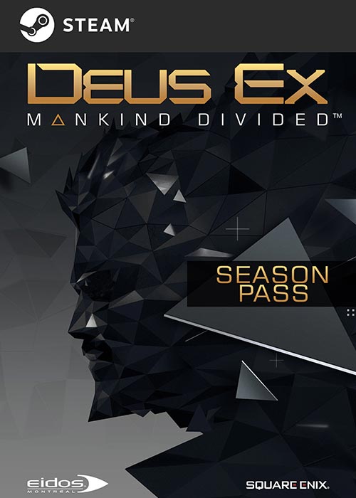 Official Deus Ex Mankind Divided Season Pass DLC Steam CD Key Deus Ex Mankind Divided Season Pass DLC Steam CD Key