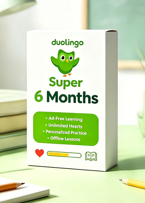 urcdkeys, Super Duolingo 6 Months Subscription