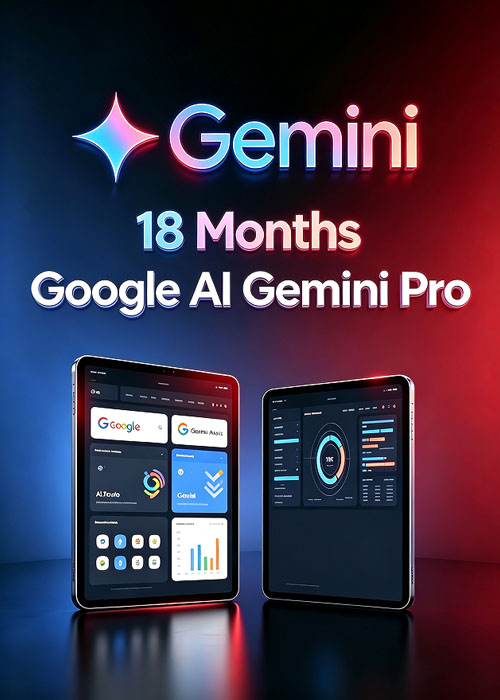 urcdkeys, Google AI Gemini Pro 18 Months