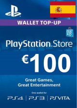 Official PlayStation Network Card 100€ (Spain)